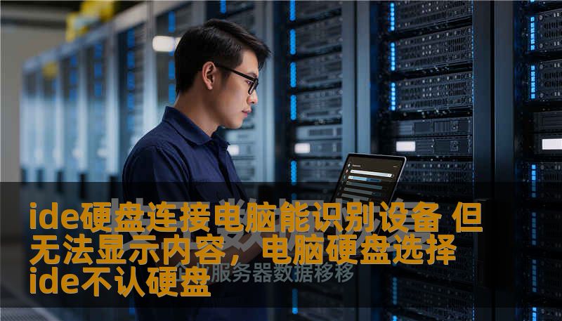 ide硬盘连接电脑能识别设备 但无法显示内容，电脑硬盘选择ide不认硬盘