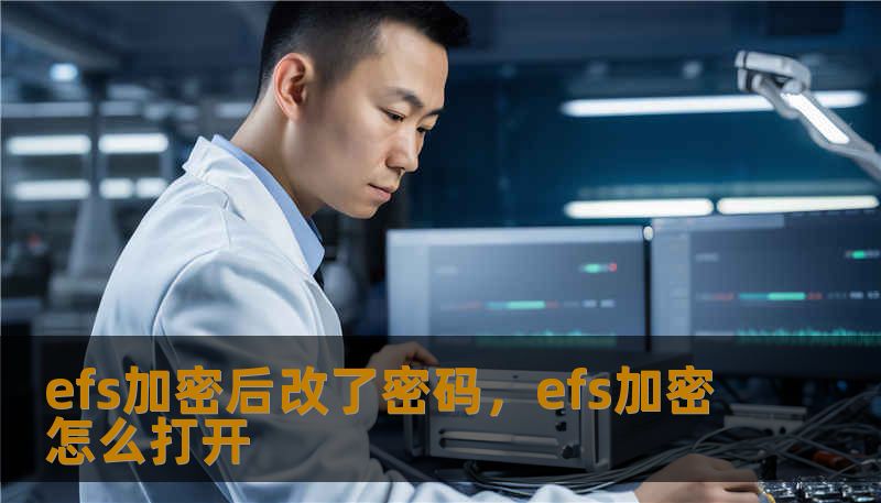 efs加密后改了密码，efs加密怎么打开