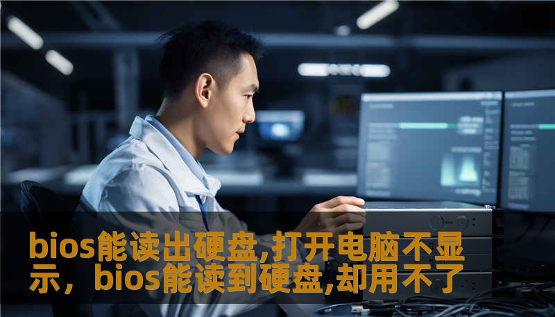 bios能读出硬盘,打开电脑不显示，bios能读到硬盘,却用不了