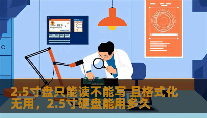 2.5寸盘只能读不能写 且格式化无用，2.5寸硬盘能用多久