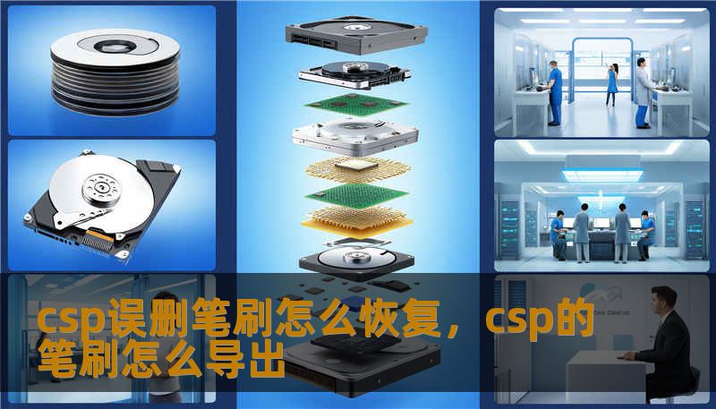 csp误删笔刷怎么恢复，csp的笔刷怎么导出