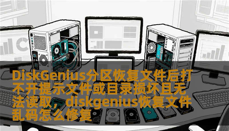 DiskGenius分区恢复文件后打不开提示文件或目录损坏且无法读取，diskgenius恢复文件乱码怎么修复