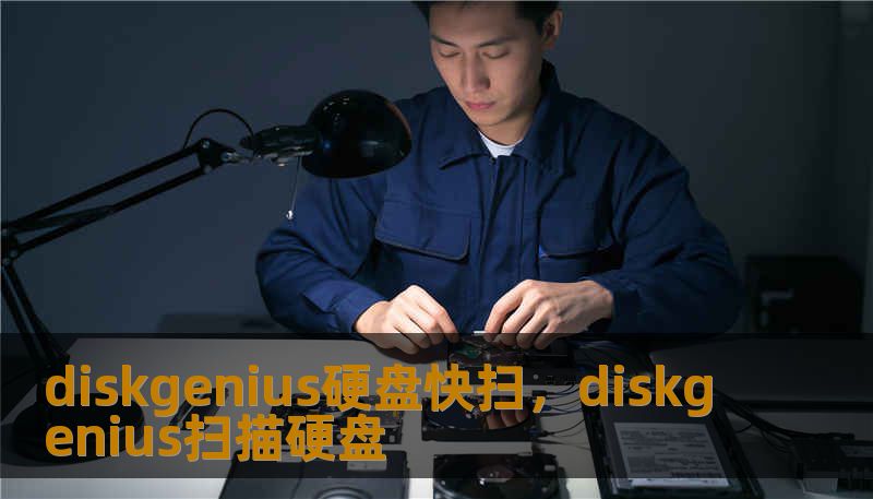 diskgenius硬盘快扫，diskgenius扫描硬盘