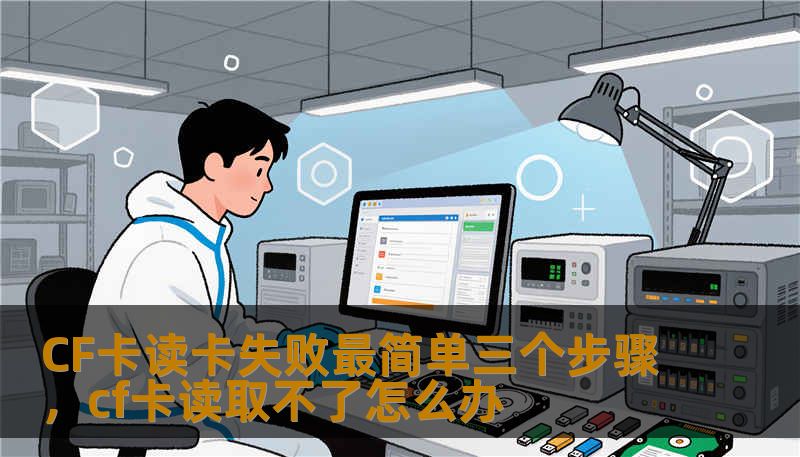 CF卡读卡失败最简单三个步骤，cf卡读取不了怎么办