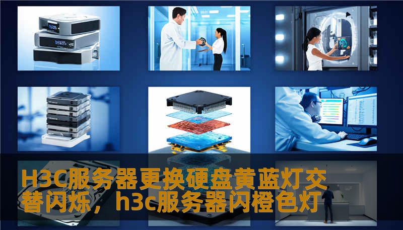 H3C服务器更换硬盘黄蓝灯交替闪烁，h3c服务器闪橙色灯