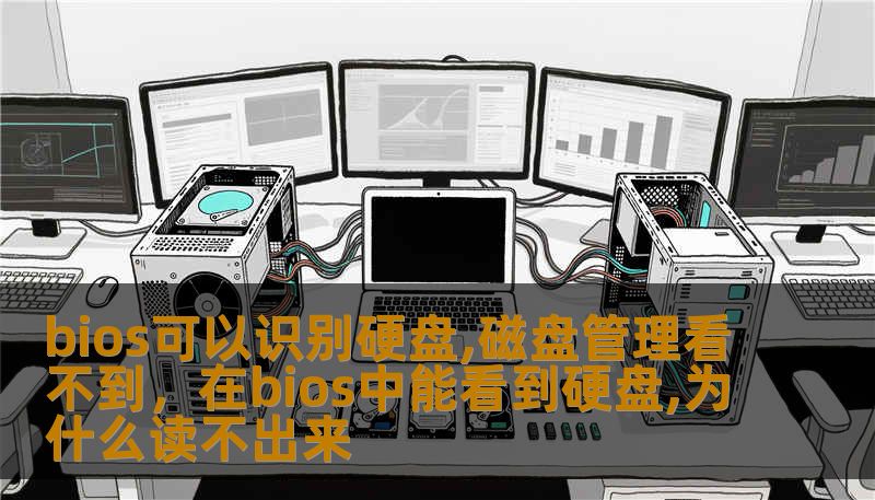 bios可以识别硬盘,磁盘管理看不到，在bios中能看到硬盘,为什么读不出来