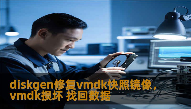 diskgen修复vmdk快照镜像，vmdk损坏 找回数据