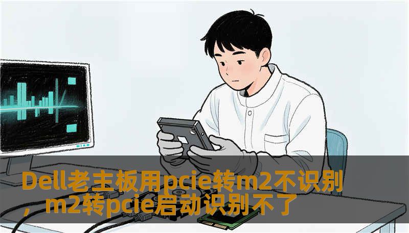 Dell老主板用pcie转m2不识别，m2转pcie启动识别不了