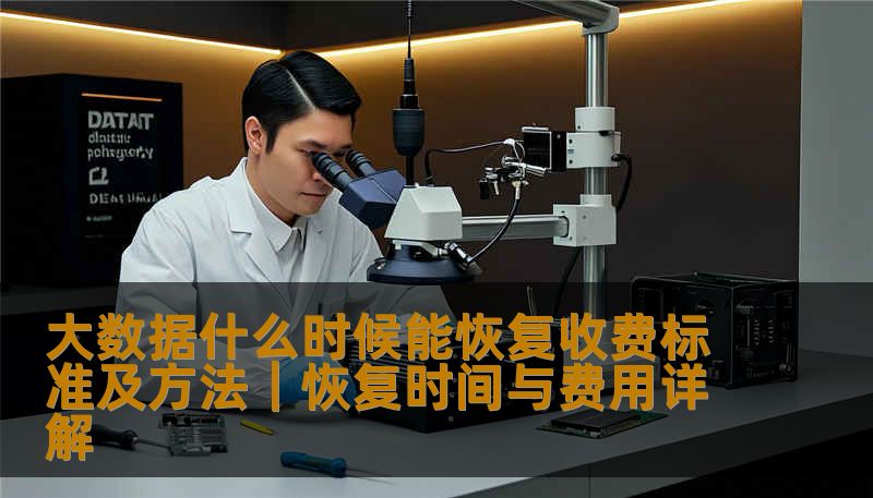 大数据什么时候能恢复收费标准及方法｜恢复时间与费用详解