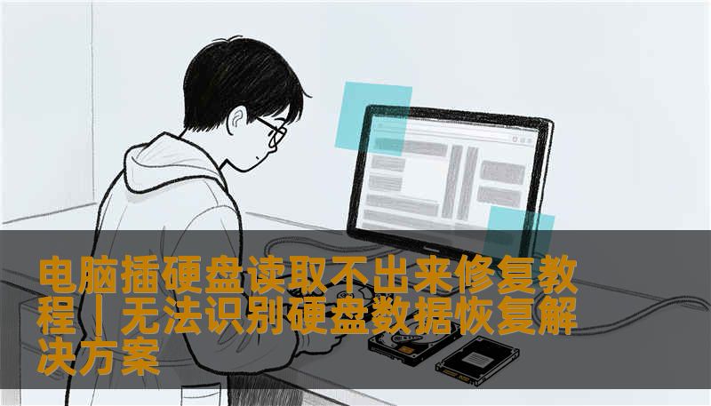电脑插硬盘读取不出来修复教程｜无法识别硬盘数据恢复解决方案