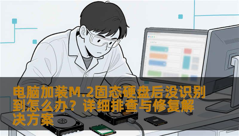 电脑加装M.2固态硬盘后没识别到怎么办？详细排查与修复解决方案