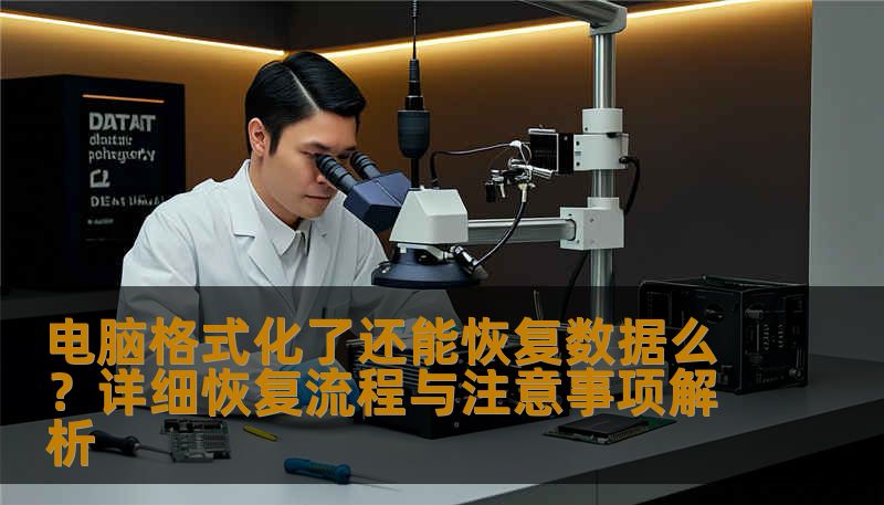电脑格式化了还能恢复数据么？详细恢复流程与注意事项解析