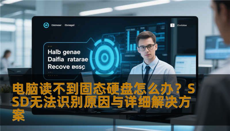 电脑读不到固态硬盘怎么办？SSD无法识别原因与详细解决方案