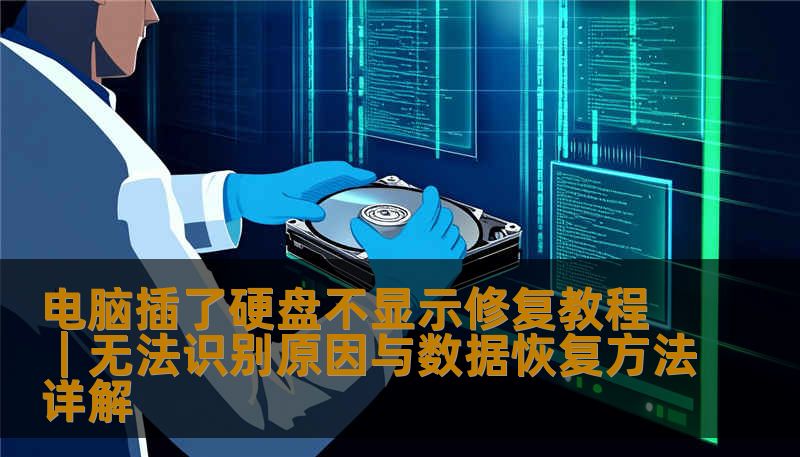 电脑插了硬盘不显示修复教程｜无法识别原因与数据恢复方法详解