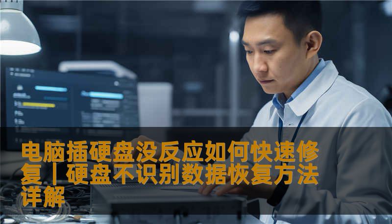 电脑插硬盘没反应如何快速修复｜硬盘不识别数据恢复方法详解