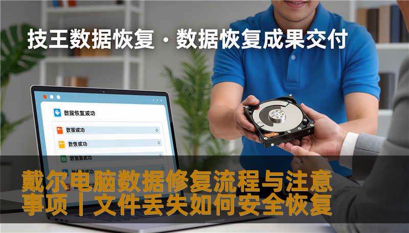 详细讲解戴尔电脑数据修复流程与注意事项，涵盖误删除、系统崩溃、硬盘损坏等场景，提供专业恢复步骤与风险提示，帮助用户安全找回丢失数据。