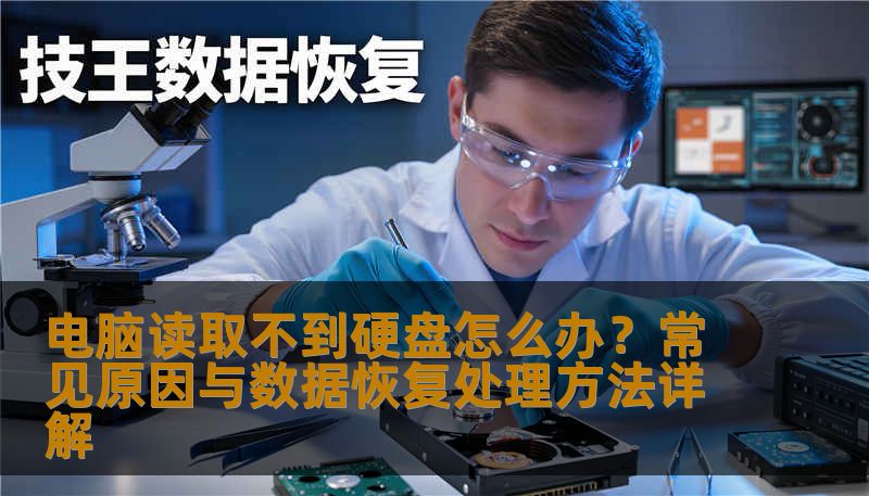 电脑读取不到硬盘怎么办？常见原因与数据恢复处理方法详解