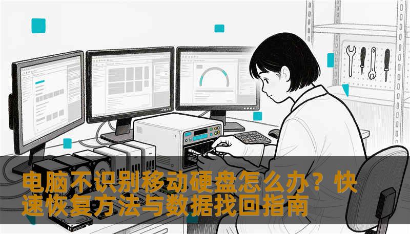 电脑不识别移动硬盘怎么办？快速恢复方法与数据找回指南