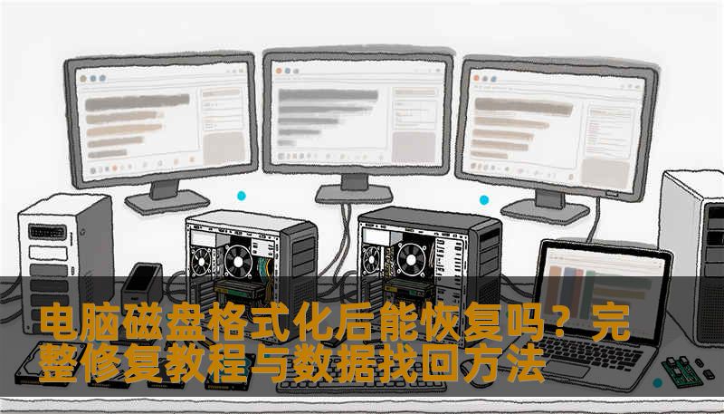 电脑磁盘格式化后能恢复吗？完整修复教程与数据找回方法