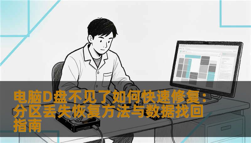 电脑D盘不见了如何快速修复：分区丢失恢复方法与数据找回指南