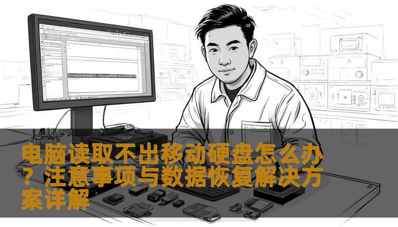电脑读取不出移动硬盘怎么办？注意事项与数据恢复解决方案详解