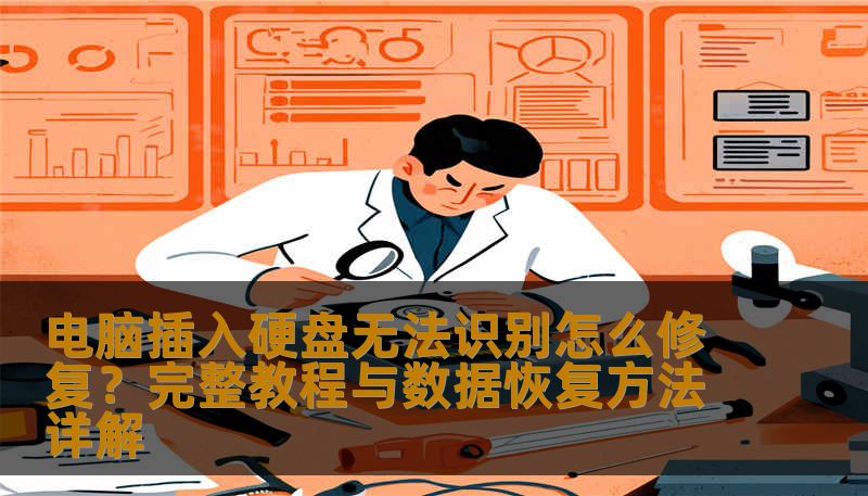 电脑插入硬盘无法识别怎么修复？完整教程与数据恢复方法详解
