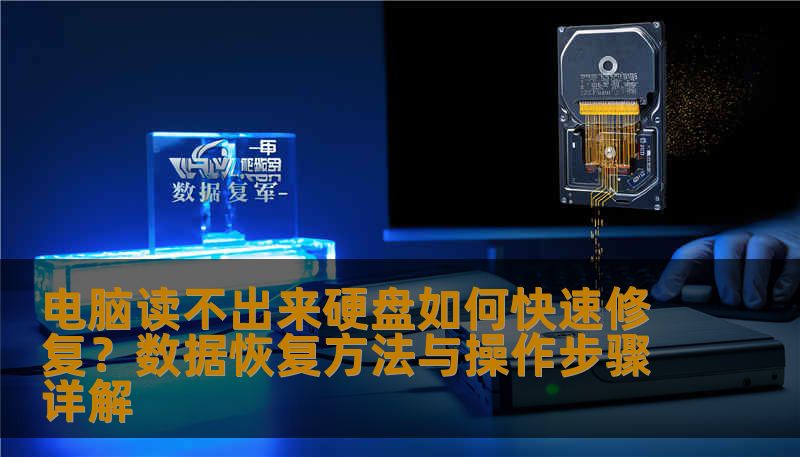 电脑读不出来硬盘如何快速修复？数据恢复方法与操作步骤详解