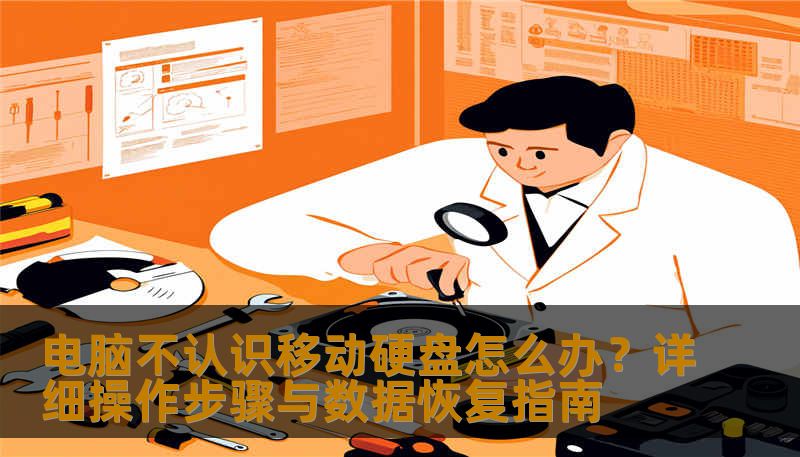 电脑不认识移动硬盘怎么办？详细操作步骤与数据恢复指南