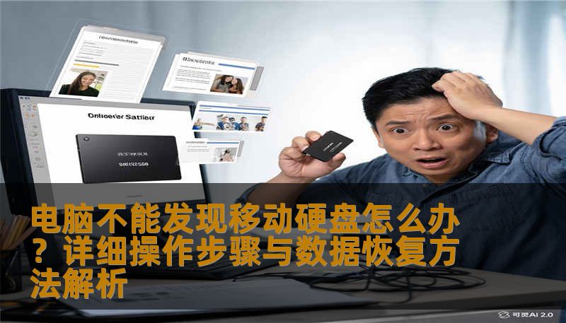 电脑不能发现移动硬盘怎么办？详细操作步骤与数据恢复方法解析