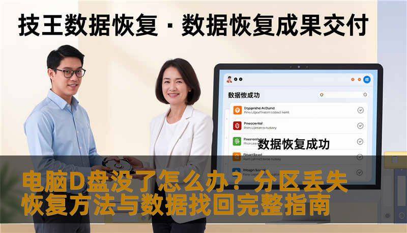 电脑D盘没了怎么办？分区丢失恢复方法与数据找回完整指南