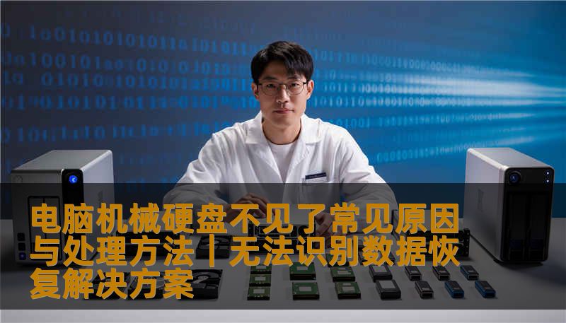 电脑机械硬盘不见了常见原因与处理方法｜无法识别数据恢复解决方案
