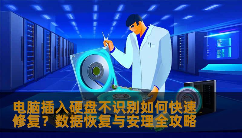 电脑插入硬盘不识别如何快速修复？数据恢复与安理全攻略