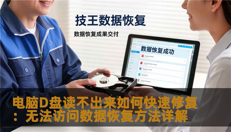 电脑D盘读不出来如何快速修复：无法访问数据恢复方法详解