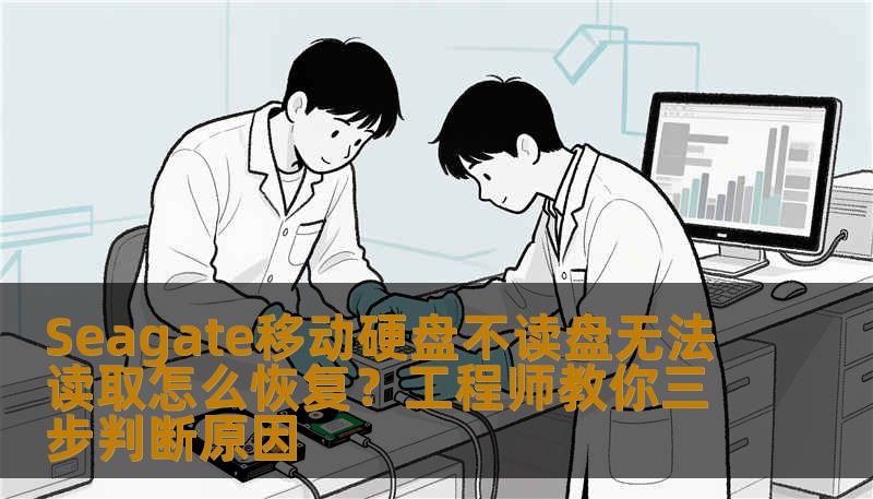 Seagate移动硬盘不读盘无法读取怎么恢复？工程师教你三步判断原因
