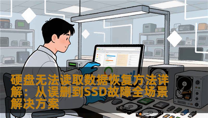 硬盘无法读取数据恢复方法详解：从误删到SSD故障全场景解决方案