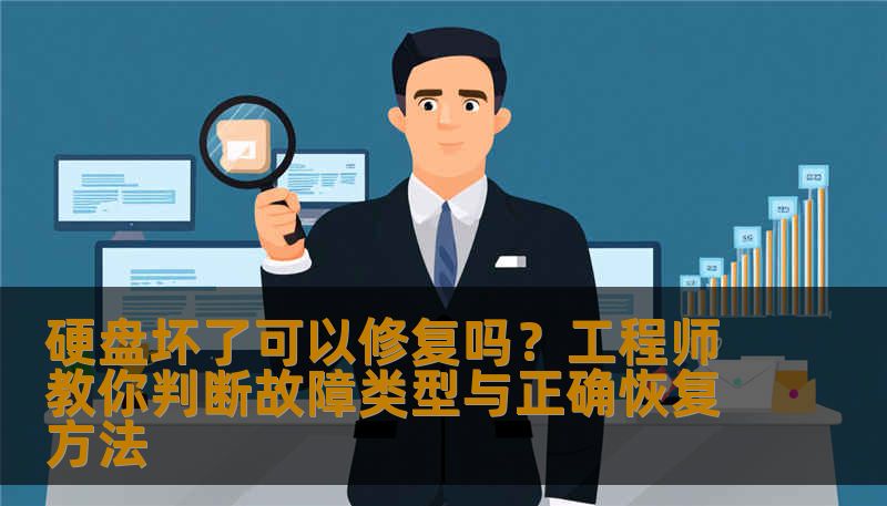 硬盘坏了可以修复吗？工程师教你判断故障类型与正确恢复方法