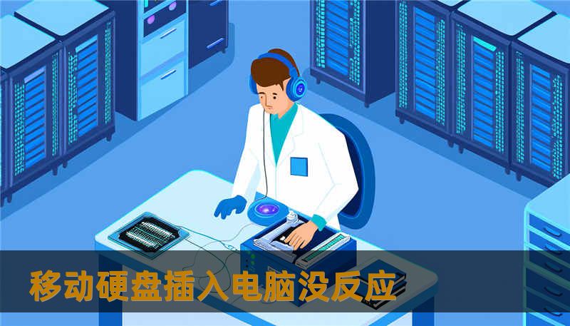 移动硬盘插入电脑没反应