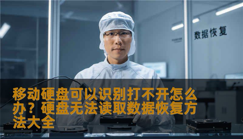 移动硬盘可以识别打不开怎么办？硬盘无法读取数据恢复方法大全