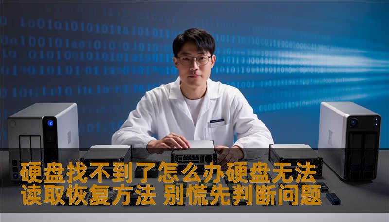 硬盘找不到了怎么办硬盘无法读取恢复方法 别慌先判断问题