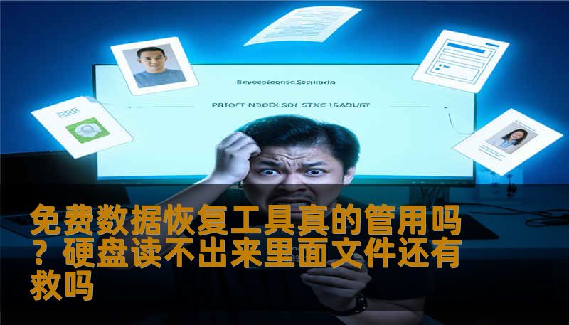 免费数据恢复工具真的管用吗？硬盘读不出来里面文件还有救吗