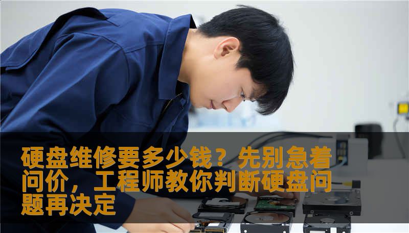 硬盘维修要多少钱？先别急着问价，工程师教你判断硬盘问题再决定