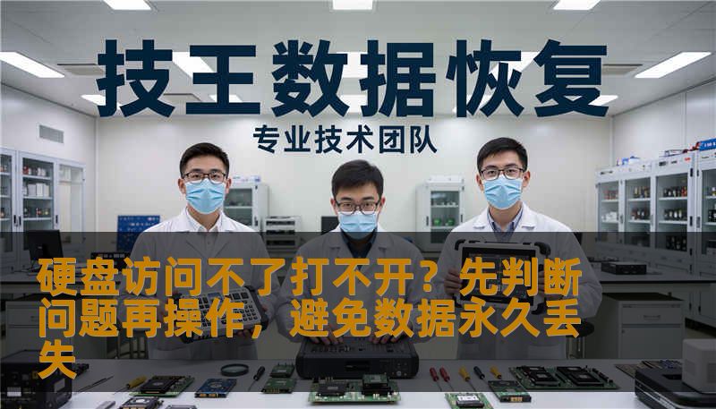 硬盘访问不了打不开？先判断问题再操作，避免数据永久丢失