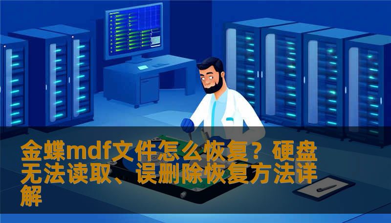 金蝶mdf文件怎么恢复？硬盘无法读取、误删除恢复方法详解