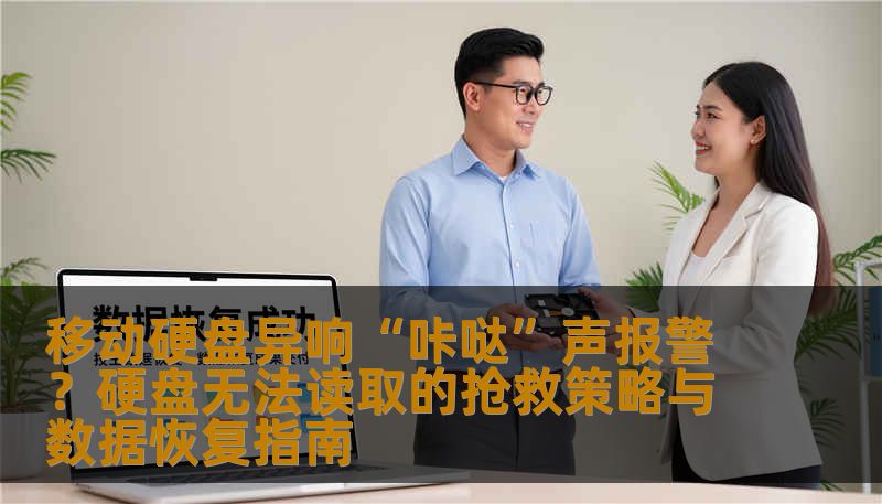 移动硬盘异响“咔哒”声报警？硬盘无法读取的抢救策略与数据恢复指南