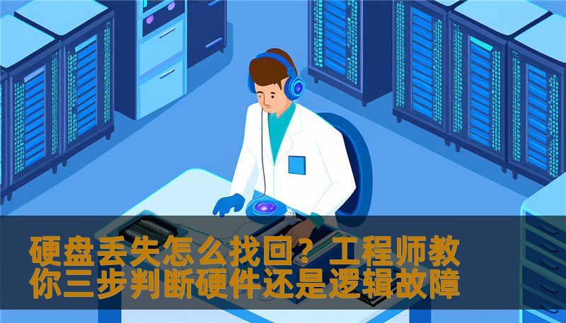硬盘丢失怎么找回？工程师教你三步判断硬件还是逻辑故障