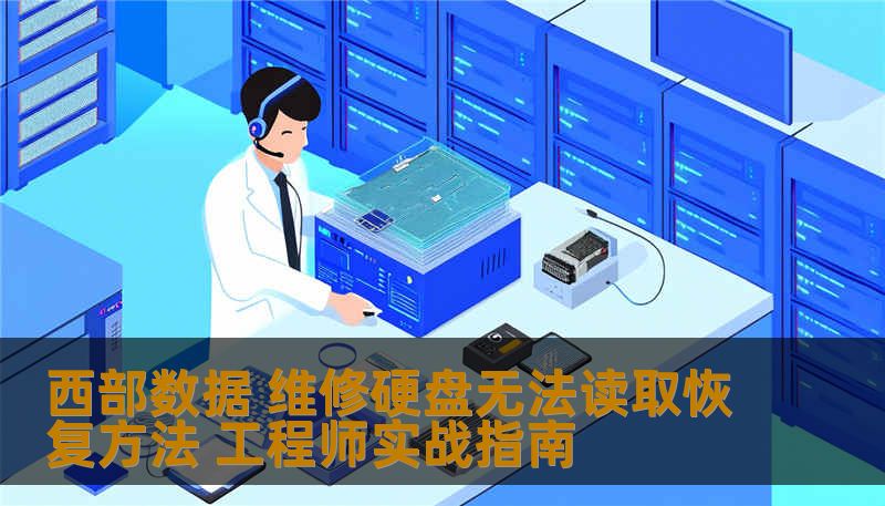 西部数据 维修硬盘无法读取恢复方法 工程师实战指南