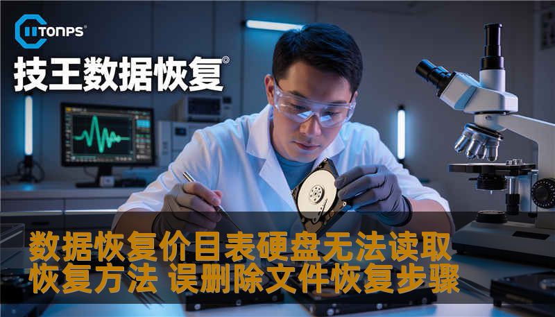 数据恢复价目表硬盘无法读取恢复方法 误删除文件恢复步骤