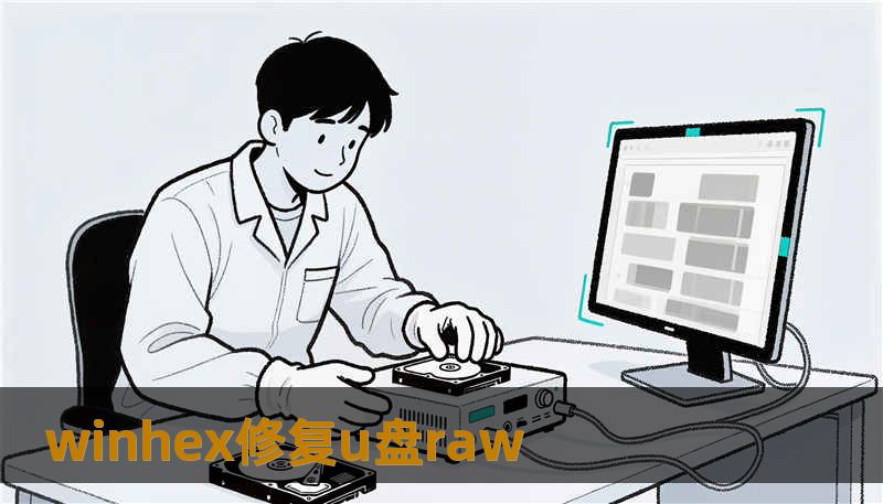 winhex修复u盘raw