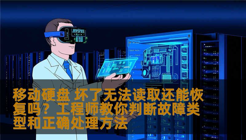 移动硬盘 坏了无法读取还能恢复吗？工程师教你判断故障类型和正确处理方法