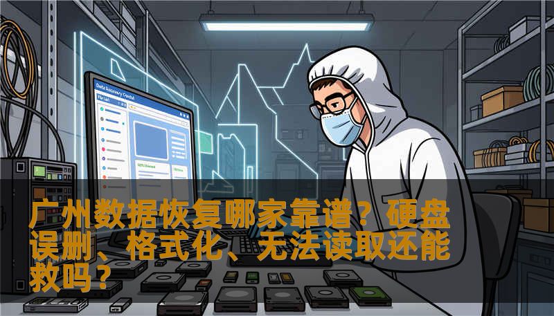 广州数据恢复哪家靠谱？硬盘误删、格式化、无法读取还能救吗？